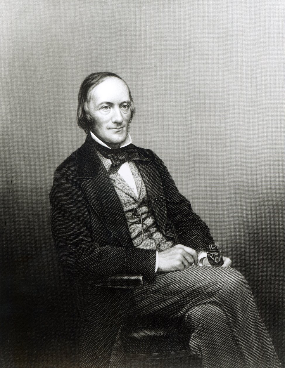 Portrett av Sir Richard Owen (1804-1892) av English School