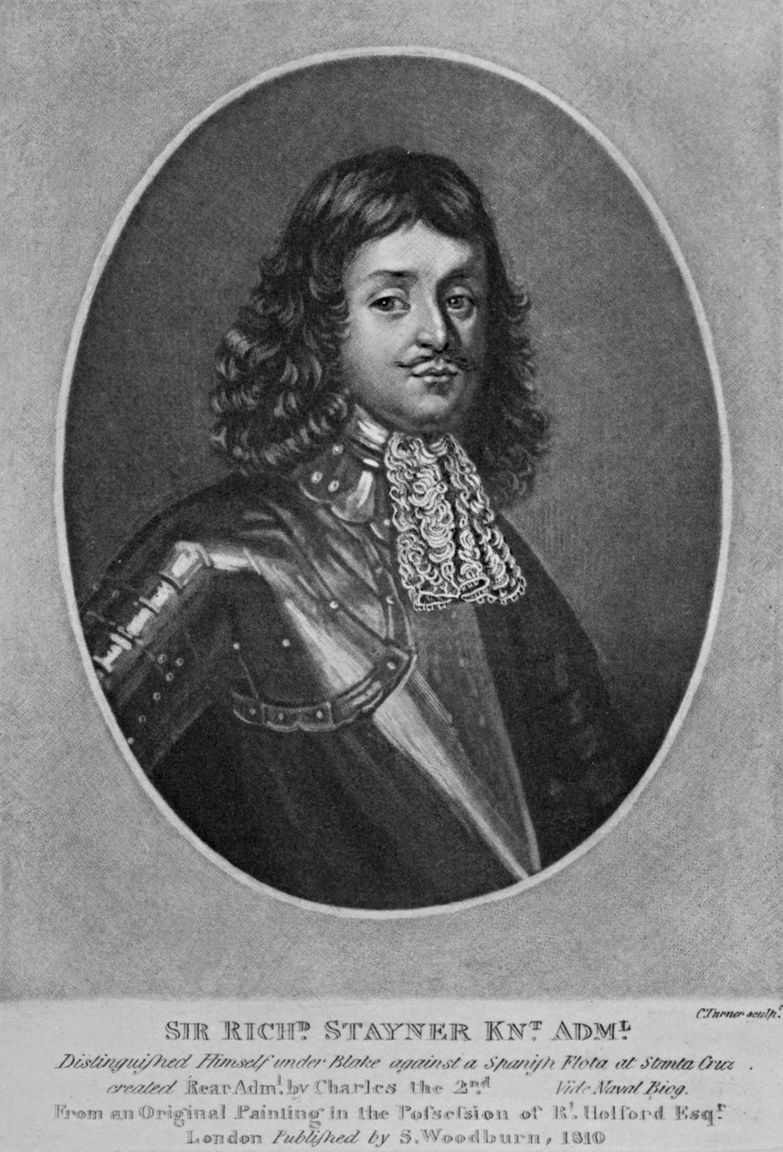 Portrett av Sir Richard Stainer, fra 