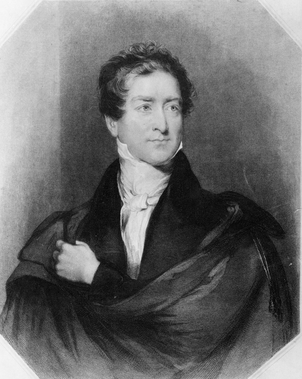 Portrett av Sir Robert Peel (1788-1850) av English School