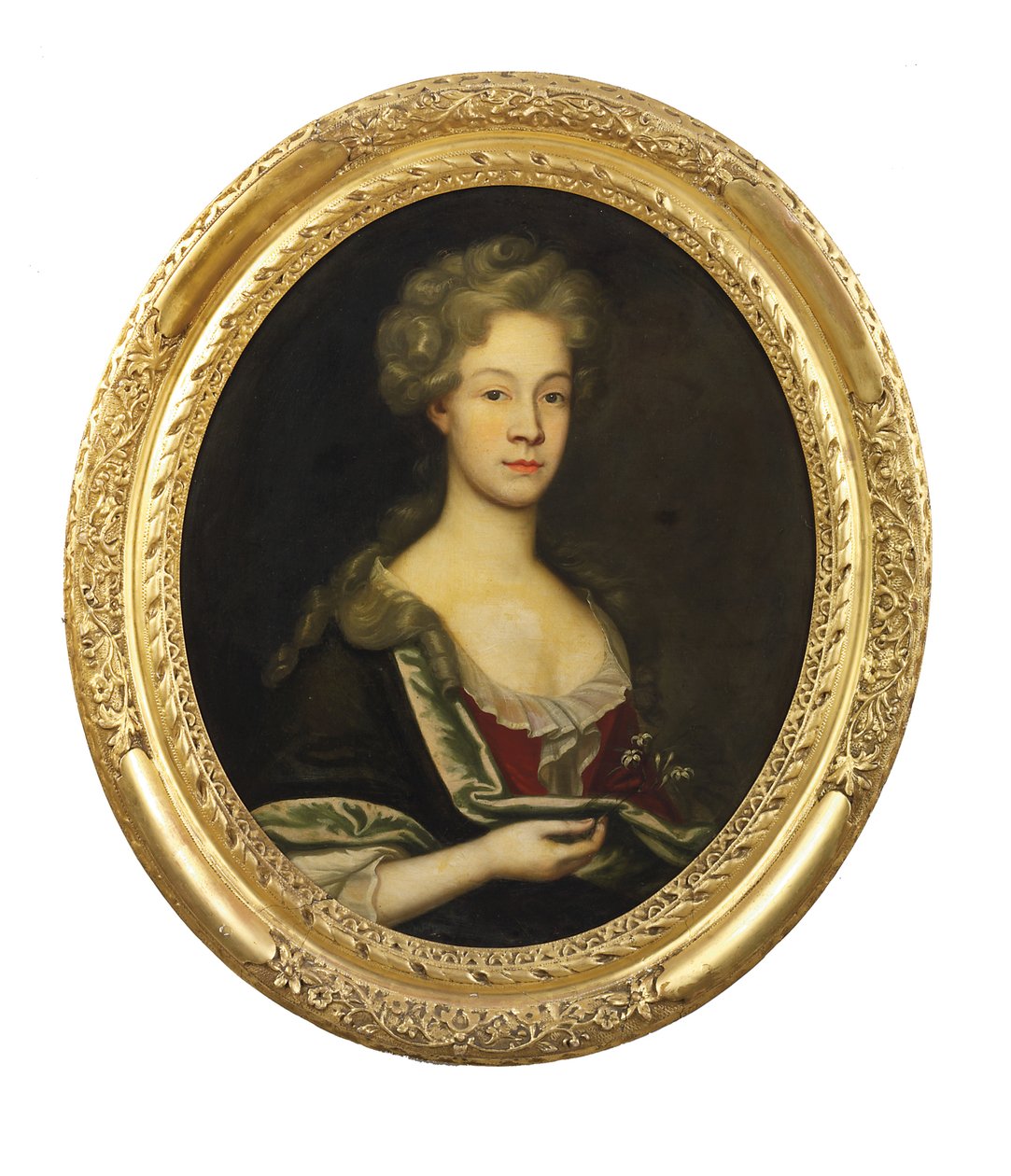 Portrett av Susannah Idle, tidlig på 1700-tallet av English School