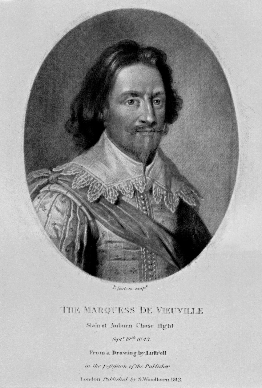 Portrett av Marquis of Vieu Ville, fra 