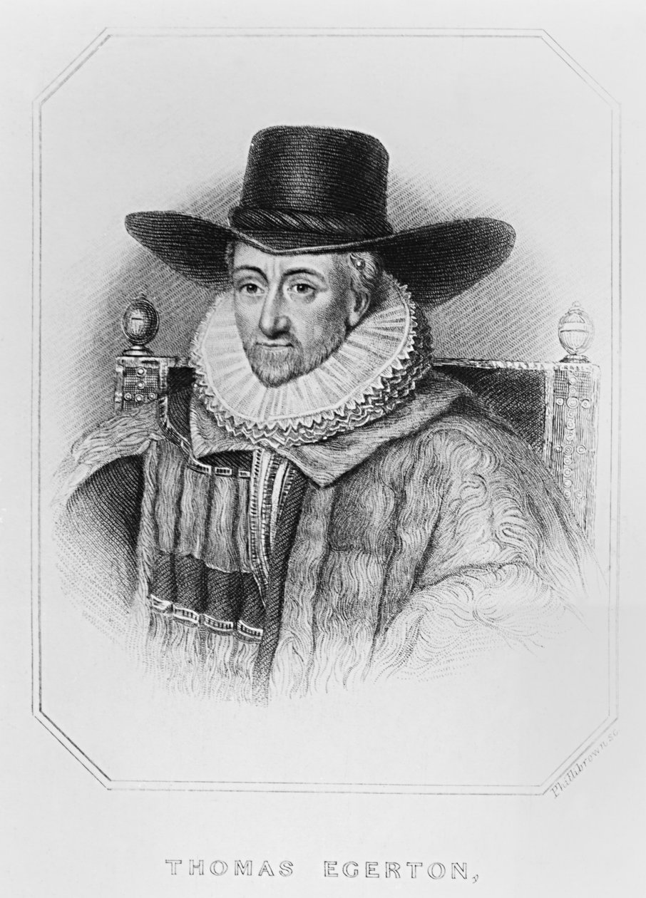 Portrett av Thomas Egerton (ca. 1540-1617) fra 