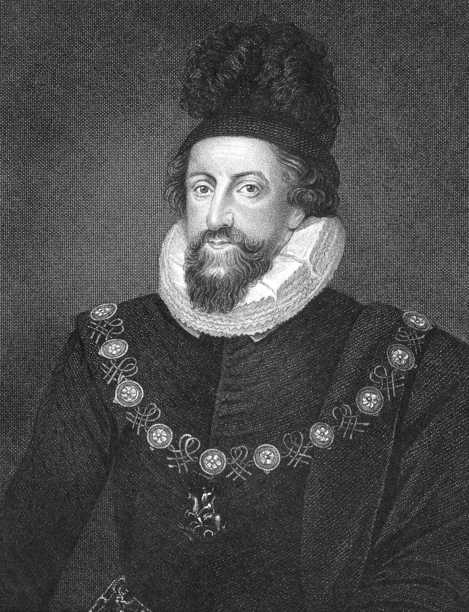 Portrett av Thomas Howard (1561-1626) 1. jarl av Suffolk, fra 