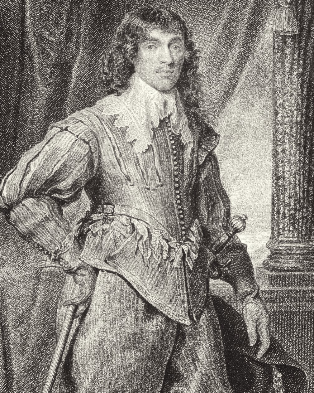 Portrett av William Hamilton, 2nd Duke of Hamilton (1616-51), fra 