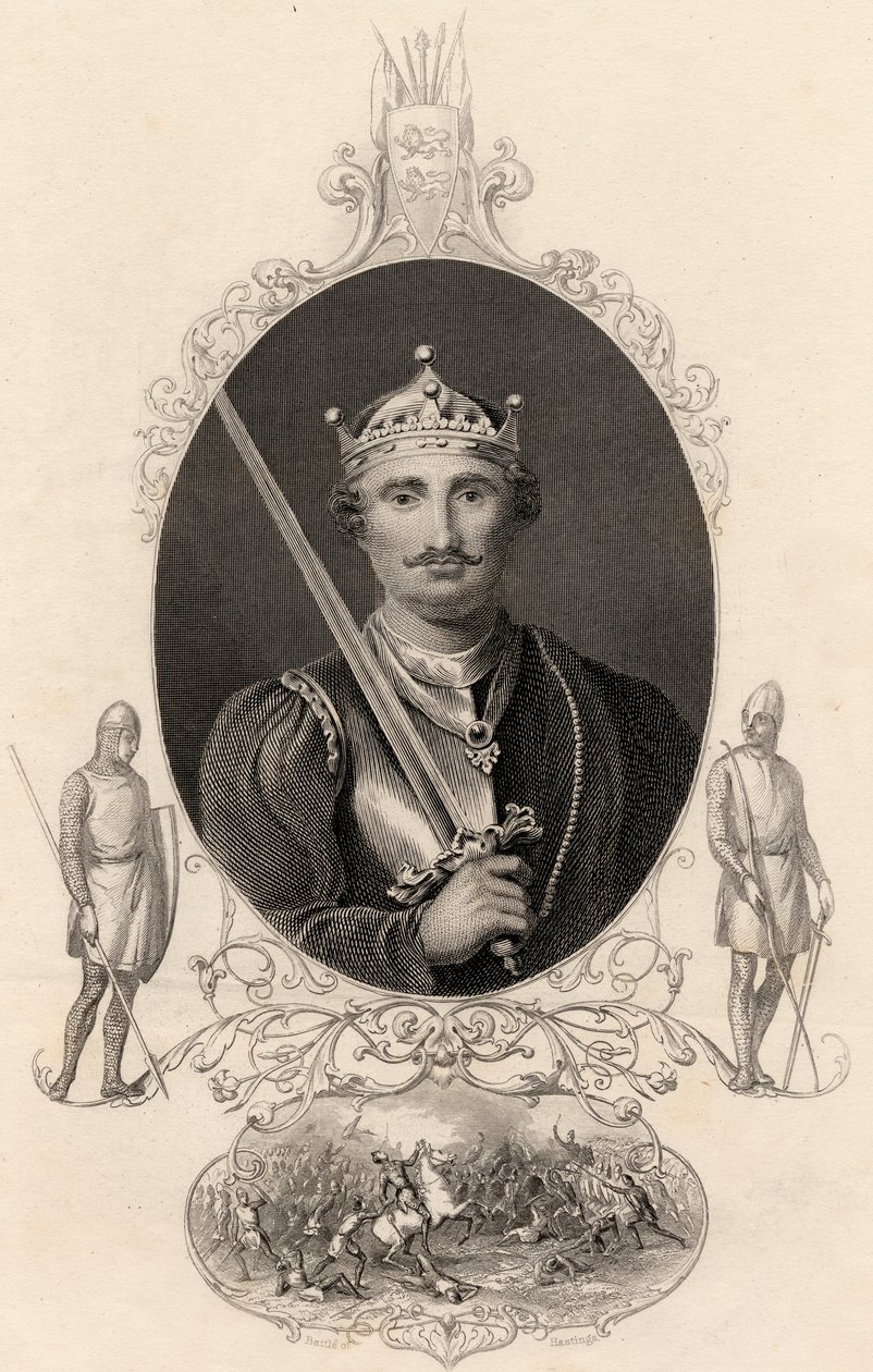Portrett av Vilhelm Erobreren av English School