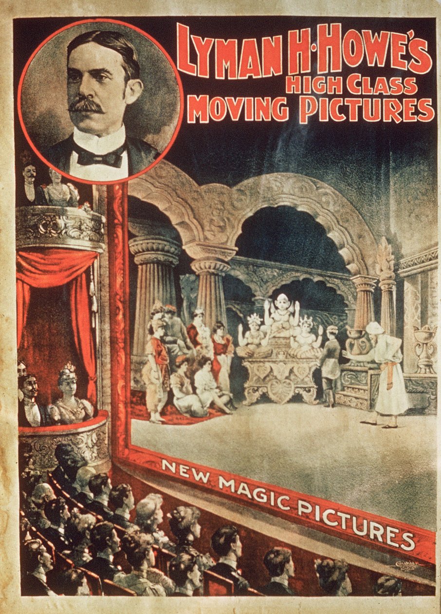 Plakatreklame Lyman H. Howes High Class Moving Pictures av English School
