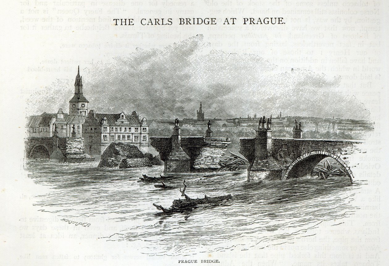 Praha-broen, fra 