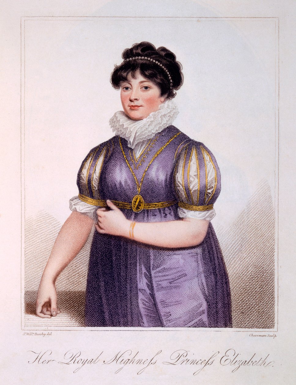 Prinsesse Elizabeth, 1806 av English School