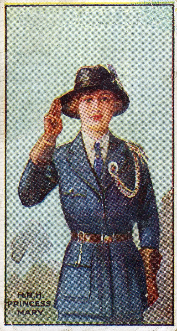 Prinsesse Mary, president for jenteguidene, 1923 av English School