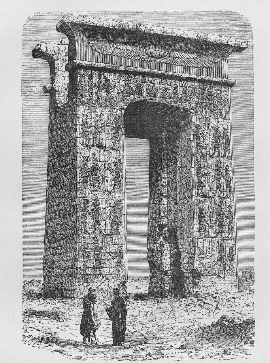 Propylon ved Karnak av English School