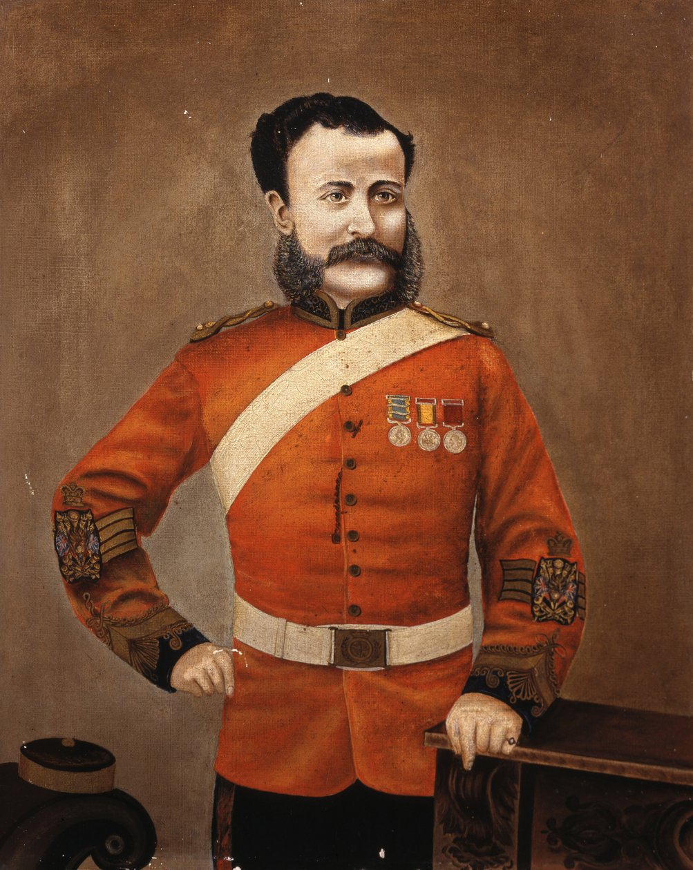 Quarter Master Sergeant H. Crisp, Portsmouth Militia Division, Royal Engineers, 1894 av English School