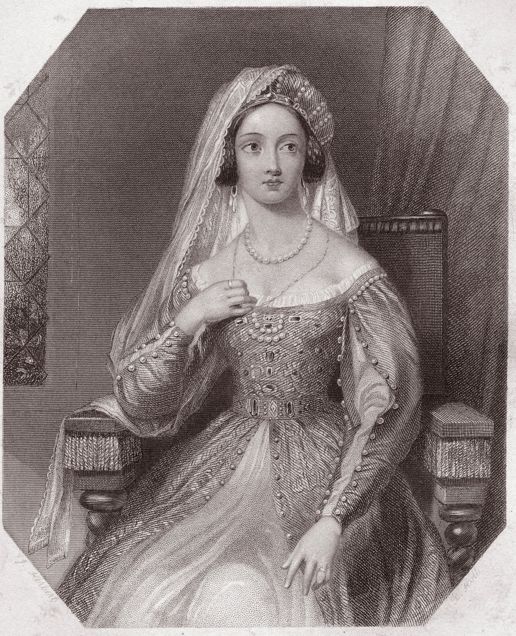 Dronning Catherine av Aragon, kone til Henry VIII (The Famous History of the Life of King Henry the Eighth) - Catherine of Aragon (The Famous History of the Life of King Henry the Eighth) i - "" Shakespeare Women
