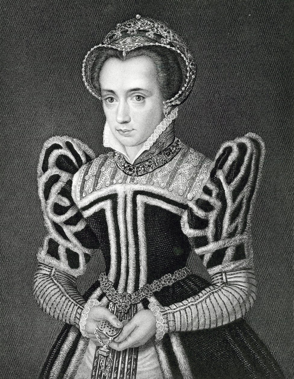 Dronning Mary (gravering) av English School