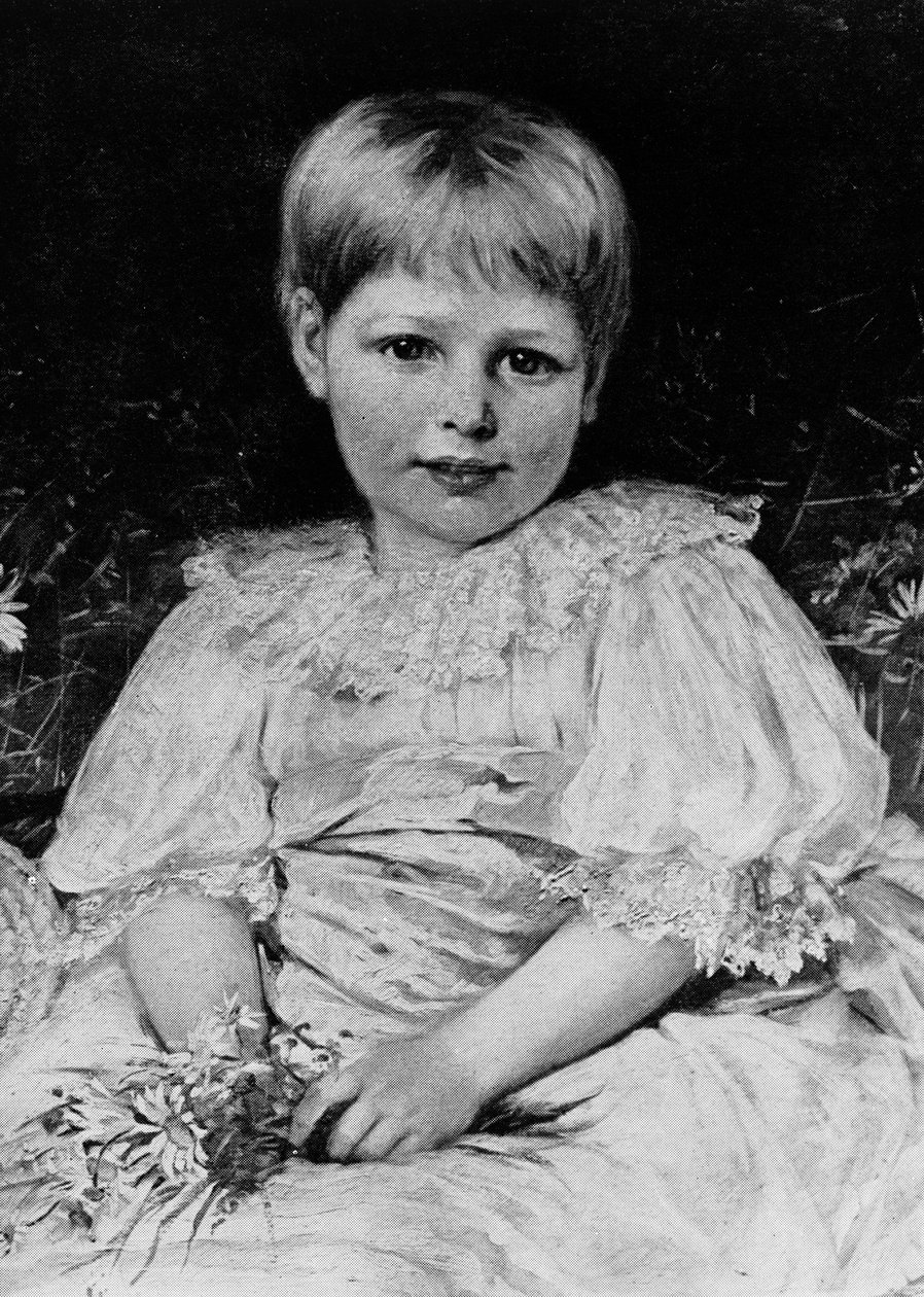 Radclyffe Hall (1896-1943) 5 år gammel av English School