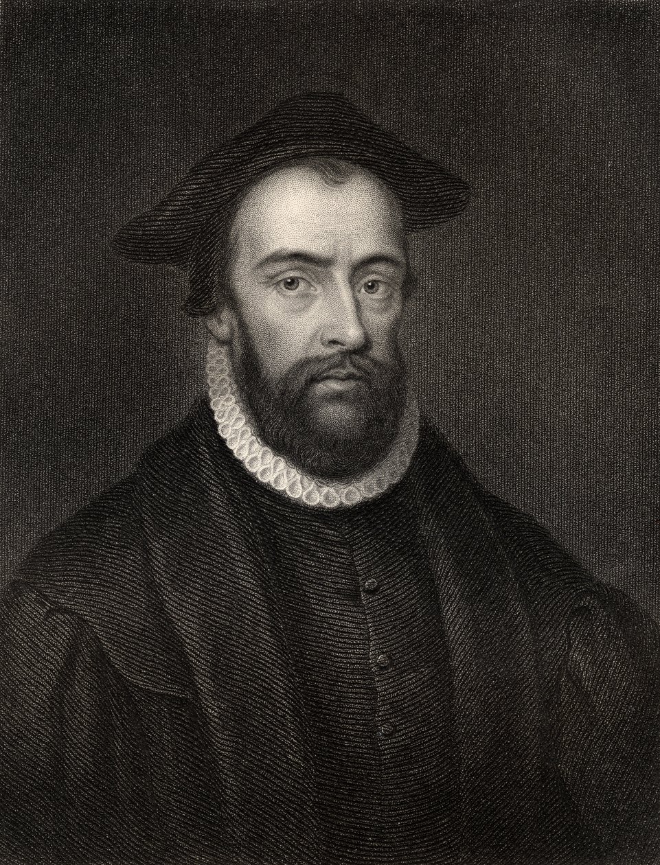 Rev John Bradford, gravert av J. Jenkins, fra 