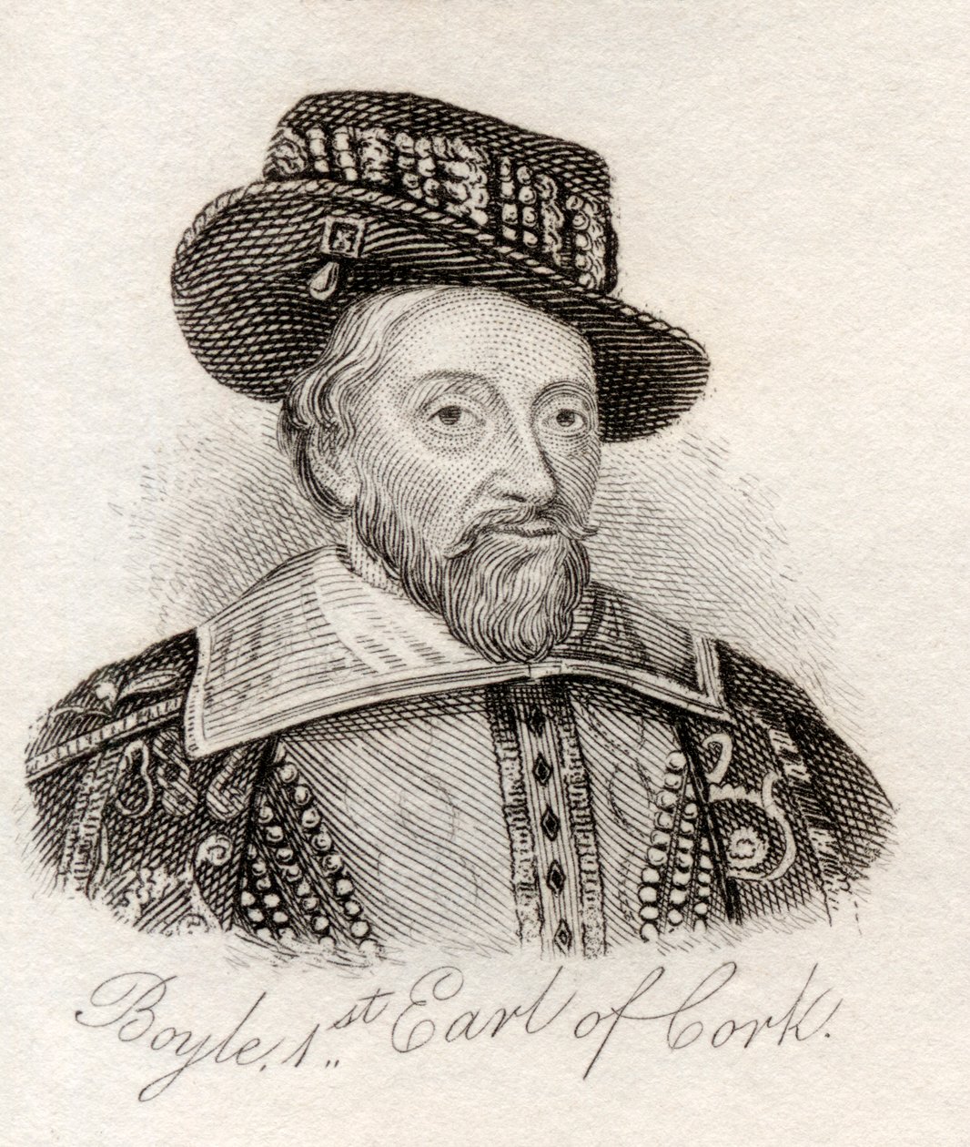 Richard Boyle, 1st Earl of Cork, fra 