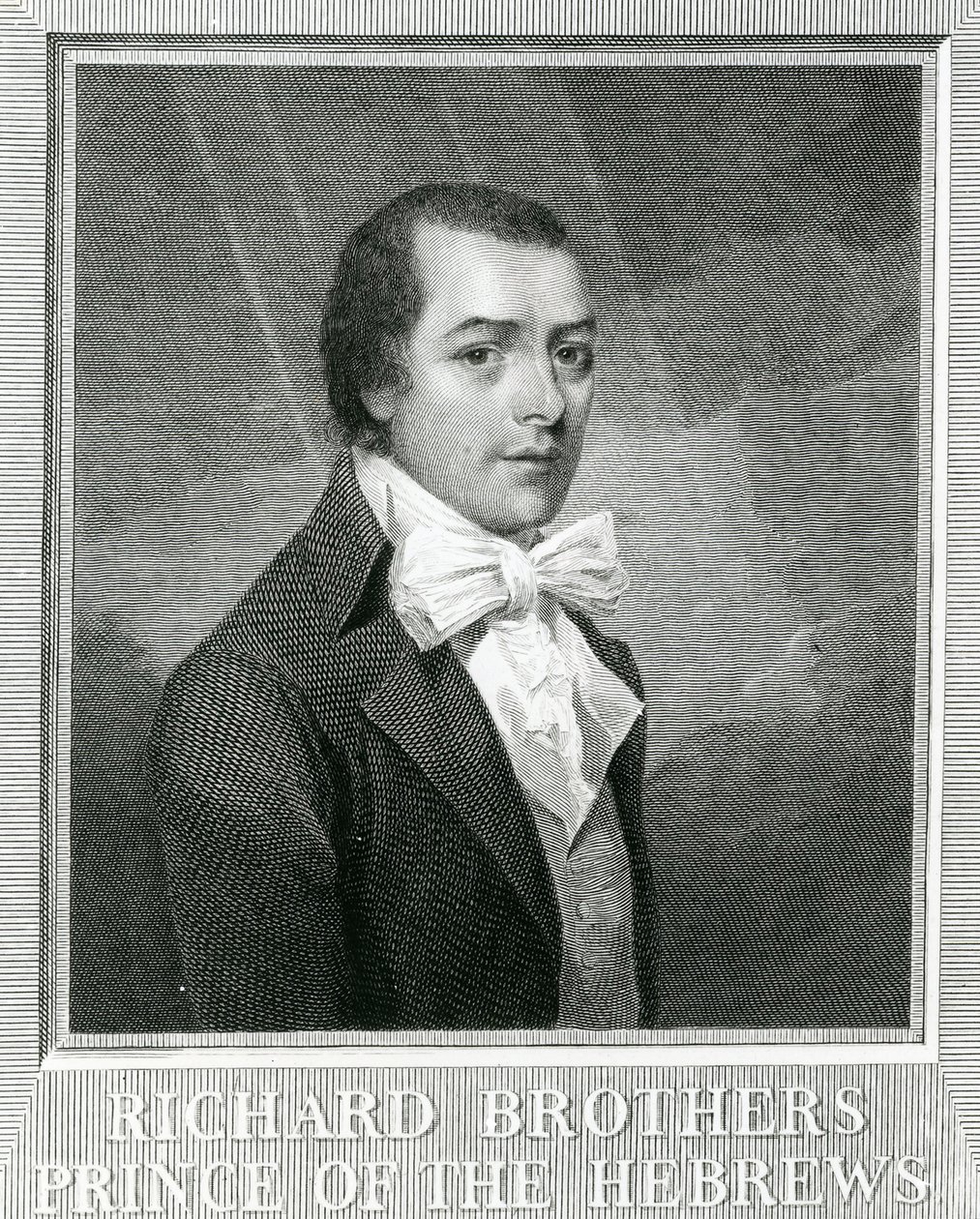 Richard Brothers (1757-1824) (gravering) av English School