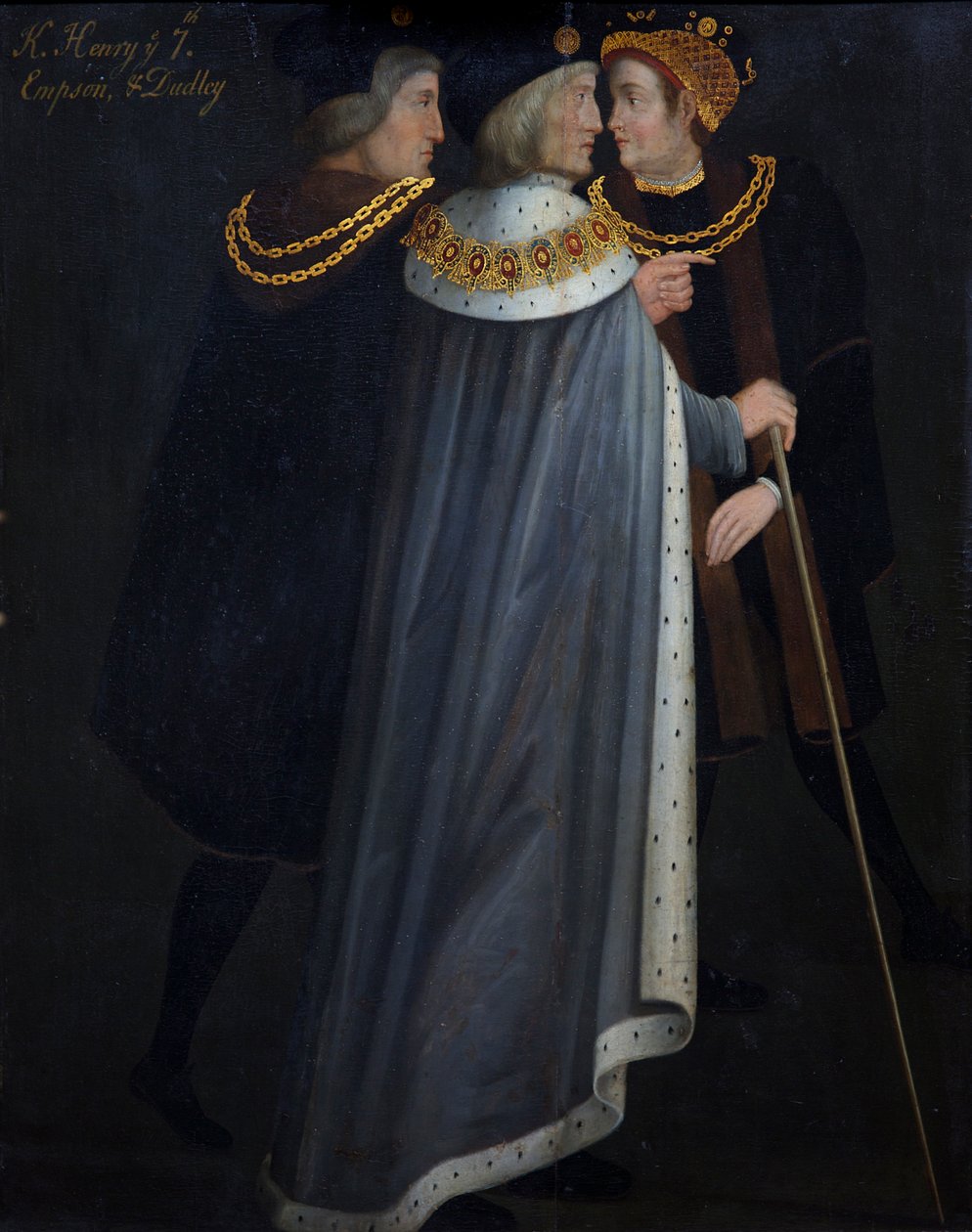 Richard Empson, Henry VII og Edmund Dudley av English School