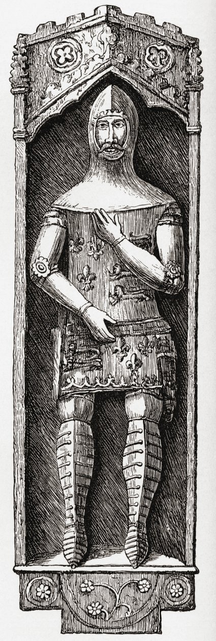Richard Plantagenet, fra 'A Short History of the English People' av JR Green, utgitt i 1893 av English School
