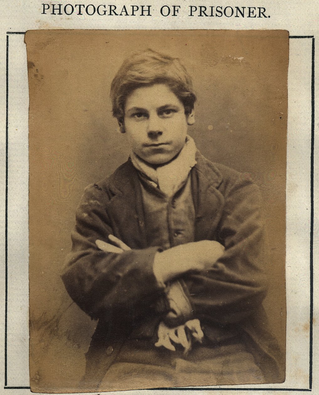Robert Charlton, ca. 1870 (sepia-bilde) av English School