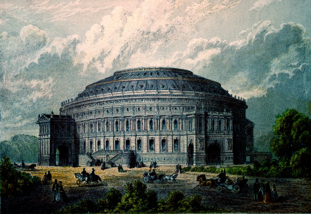 Royal Albert Hall, 2. november 1888 av English School