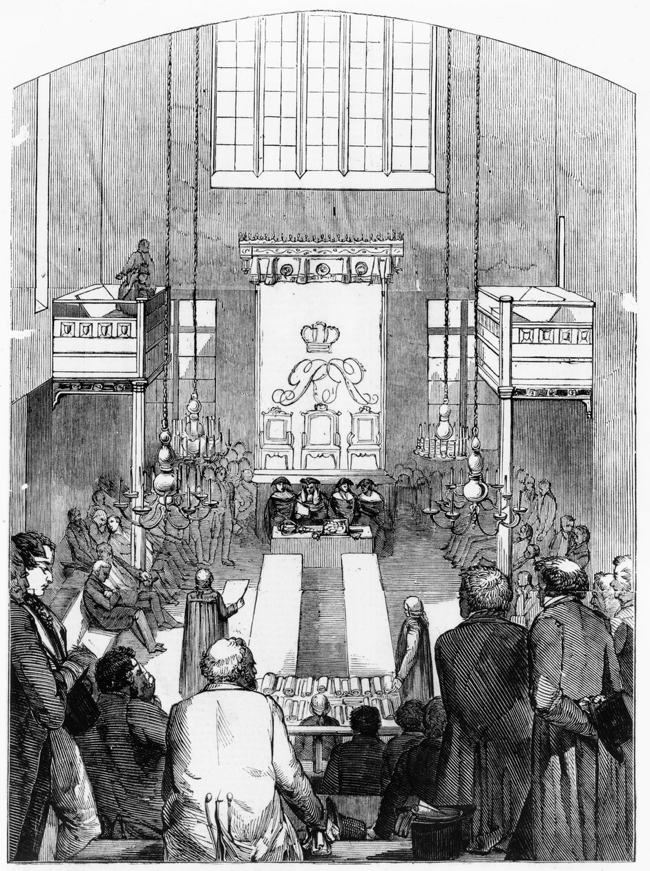 Royal Assent given to the New Corn Bill in the House of Lords av English School