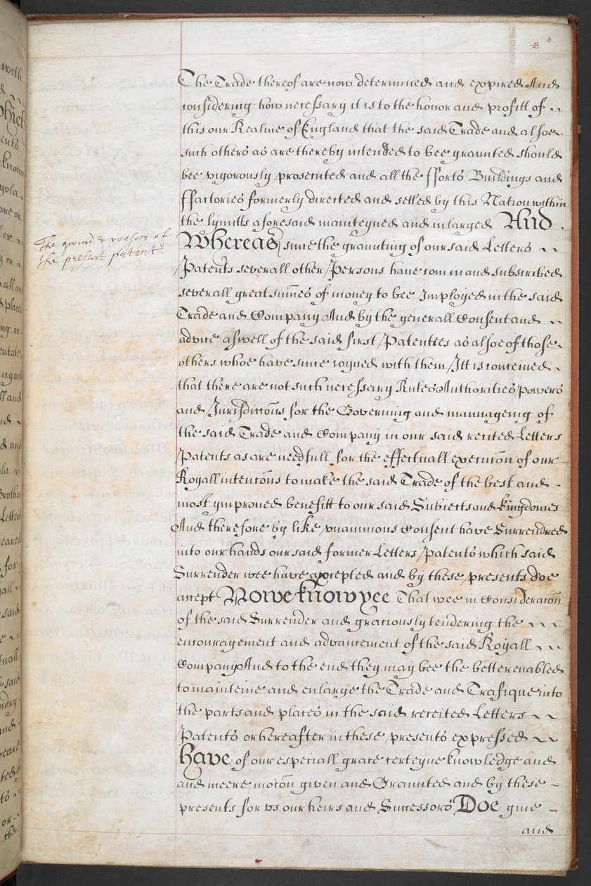 Royal Charter gitt til Royal English Merchant Adventurers Company som handler til Afrika av English School