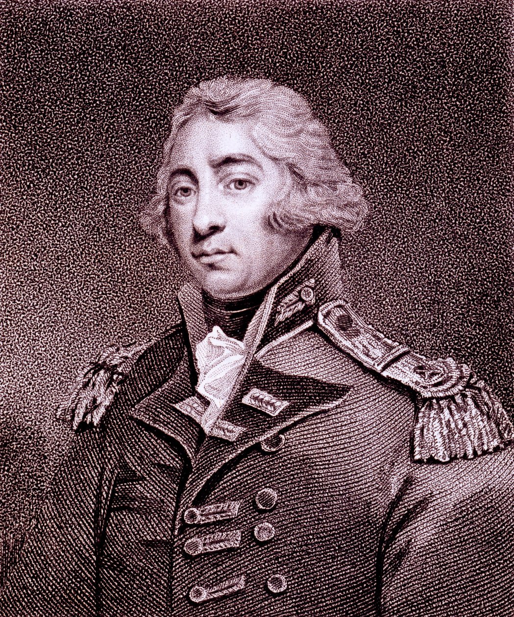 Rt Hon. Thomas Graham, Baron Lynedoch, gravert av Hopwood av English School