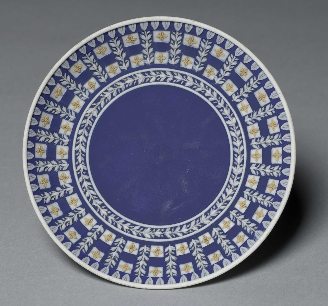 Tallerken, laget av Wedgwood Factory, ca. 1784 av English School