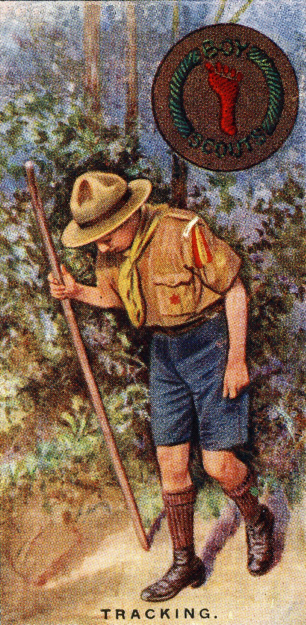 Speidersporingsmerke, 1929 av English School