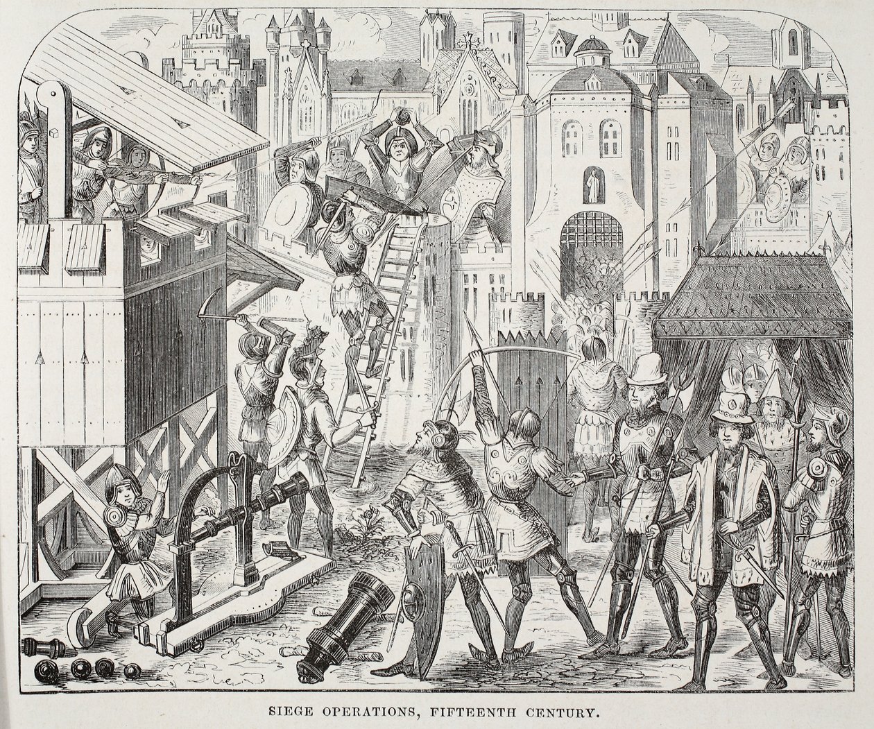 Siege Operations, femtende århundre av English School