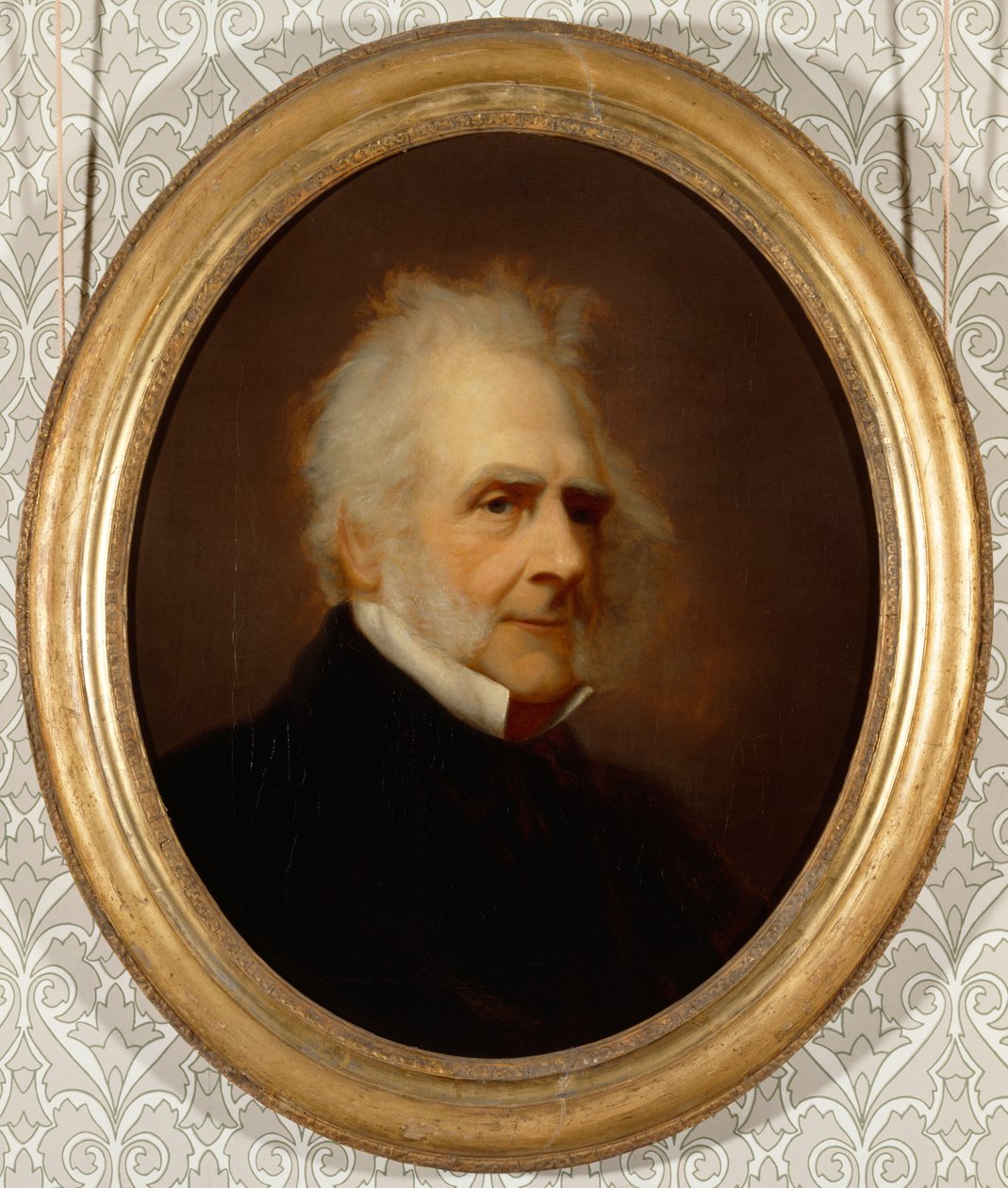 Sir Francis Sacheverel Darwin, ca. 1840 (olje på lerret) av English School