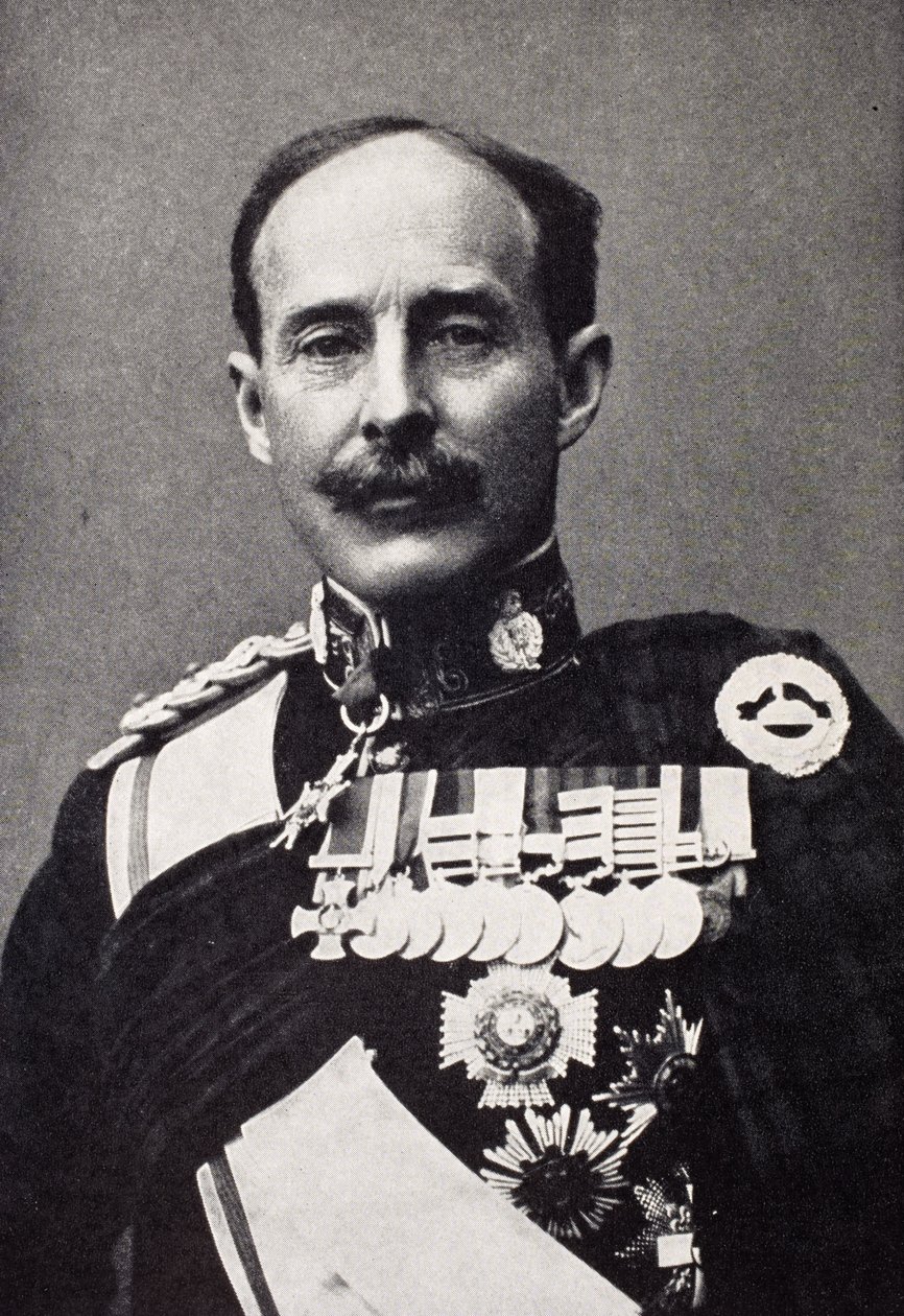 Sir Ian Standish Monteith Hamilton når en oberst, fra 