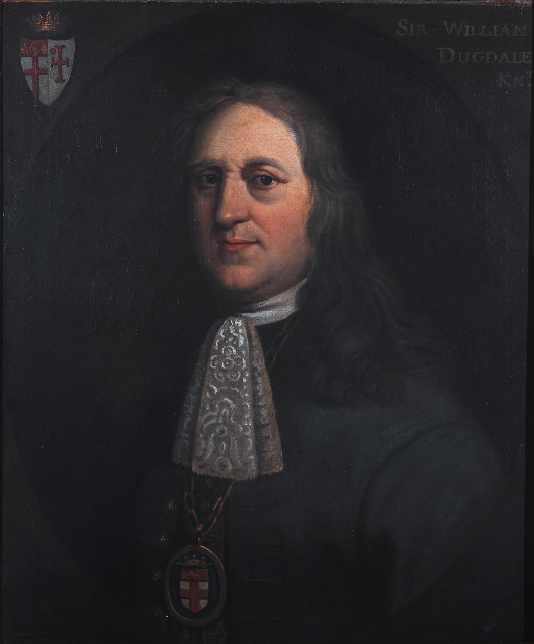 Sir John Dugdale, våpenkonge i Norroy av English School