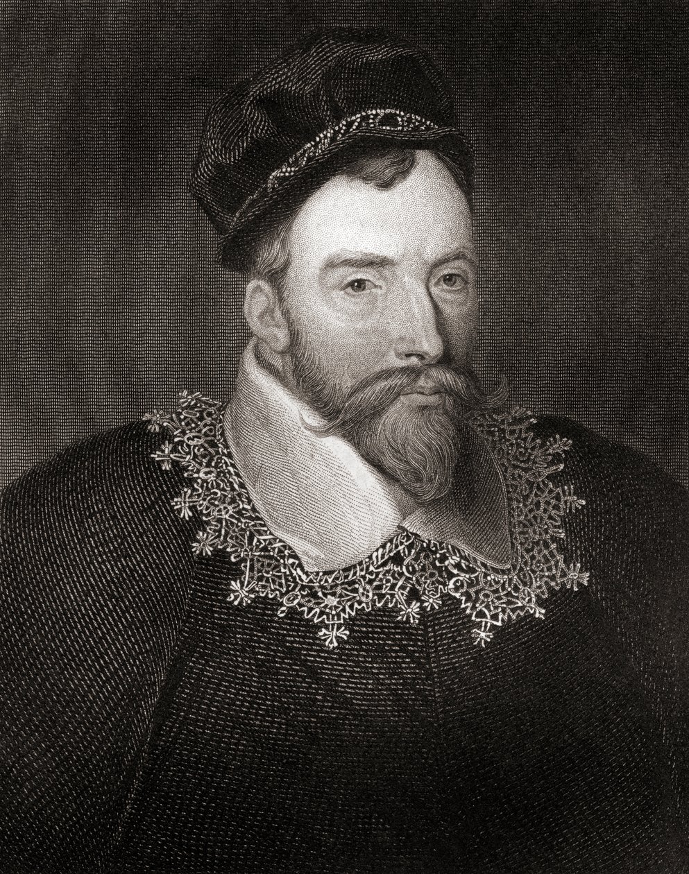 Sir John Maitland, fra Lodges British Portraits, 1823 av English School