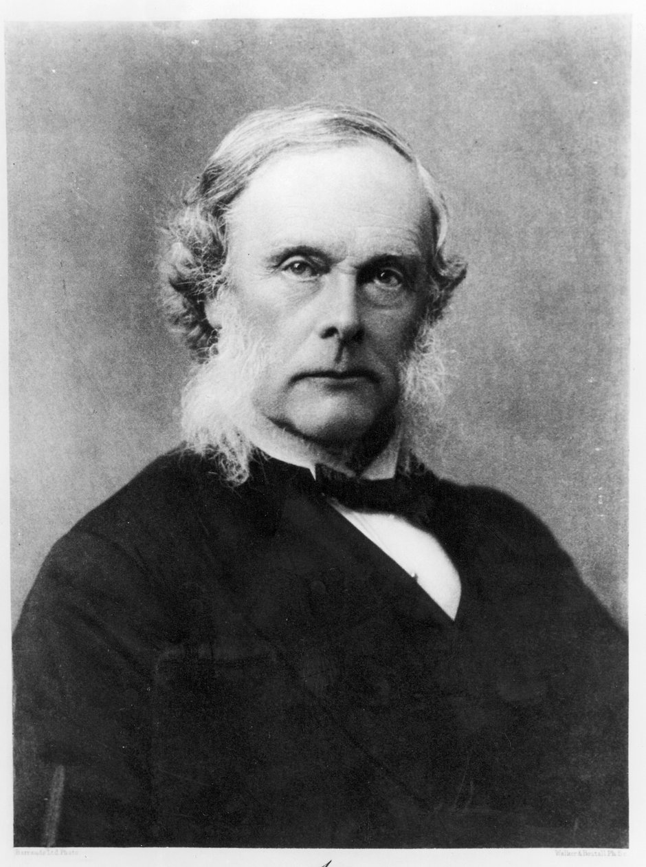 Sir Joseph Lister (1827-1912) gravert av Walker og Boutall av English School