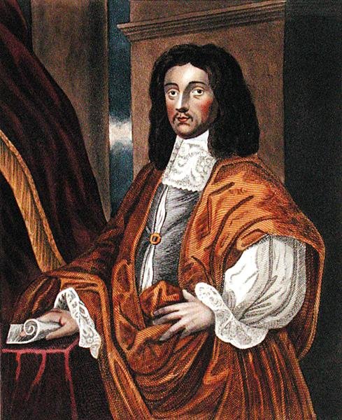 Sir Joseph Williamson (1633-1701), etter et maleri i Bodleian Gallery av English School