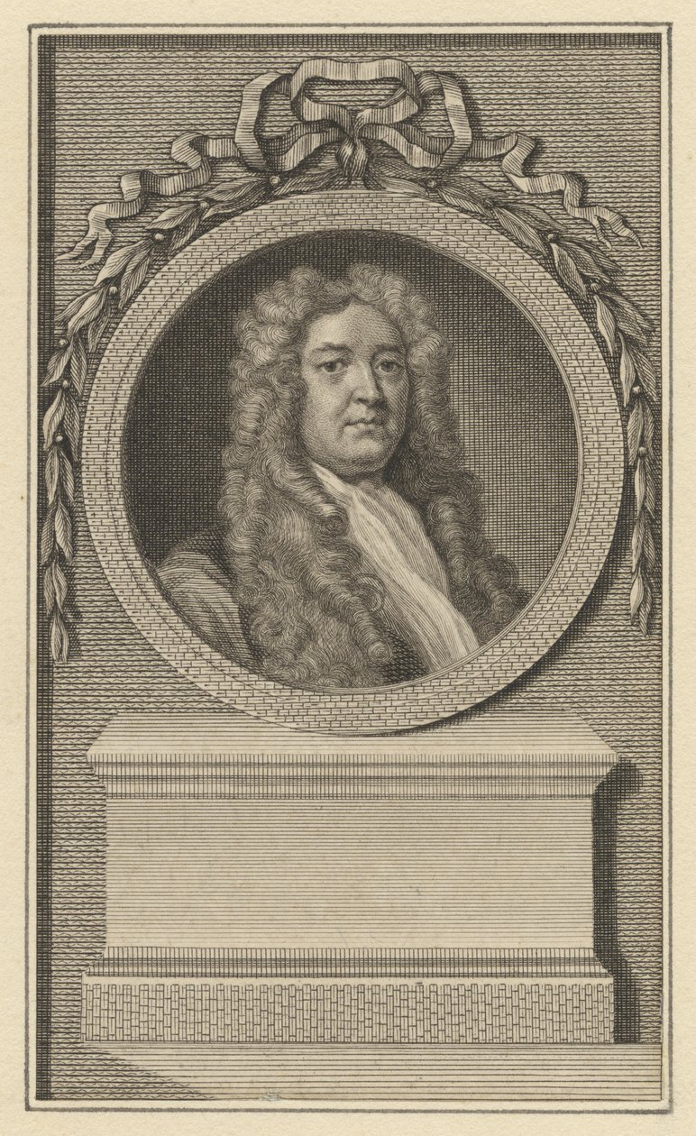 Sir Richard Blackmore (engraving) av English School