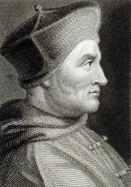 Sir Thomas Wolsey (ca. 1475-1530) (gravering) av English School