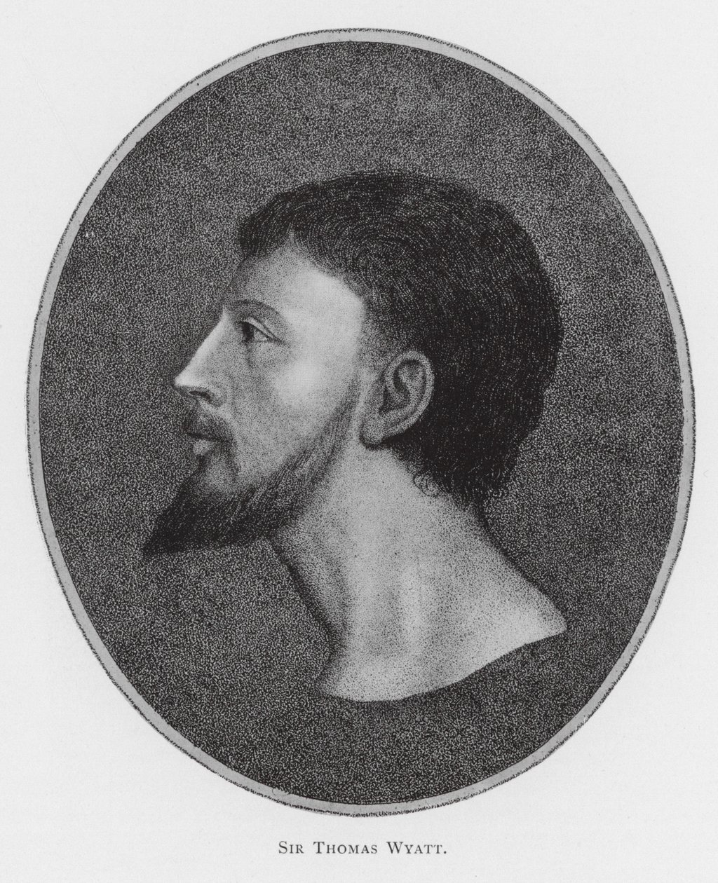 Sir Thomas Wyatt (lito) av English School