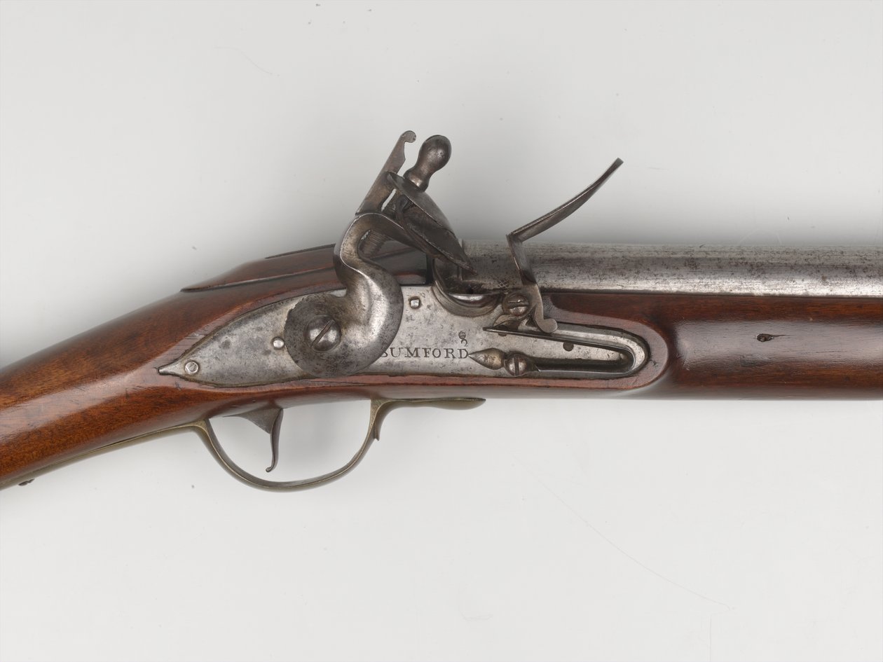 Liten musketong med jerntønner, 1751 ca av English School
