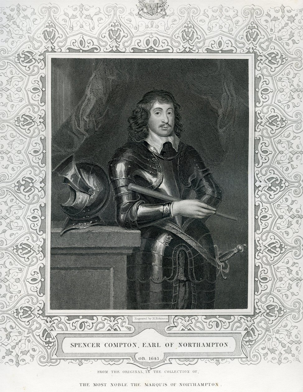 Spencer Compton, andre jarl av Northampton (1601–43) av English School