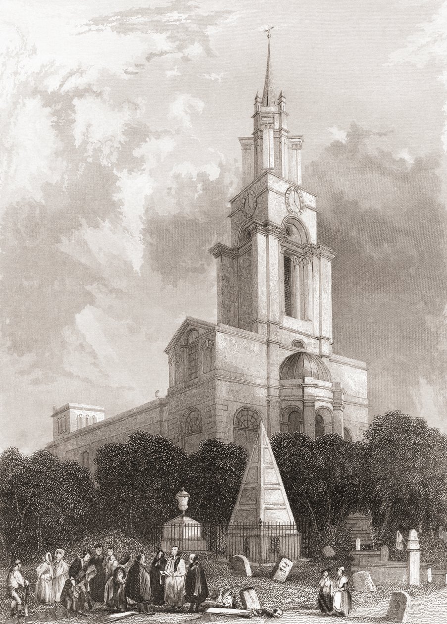 St Anne's Limehouse, London, England av English School