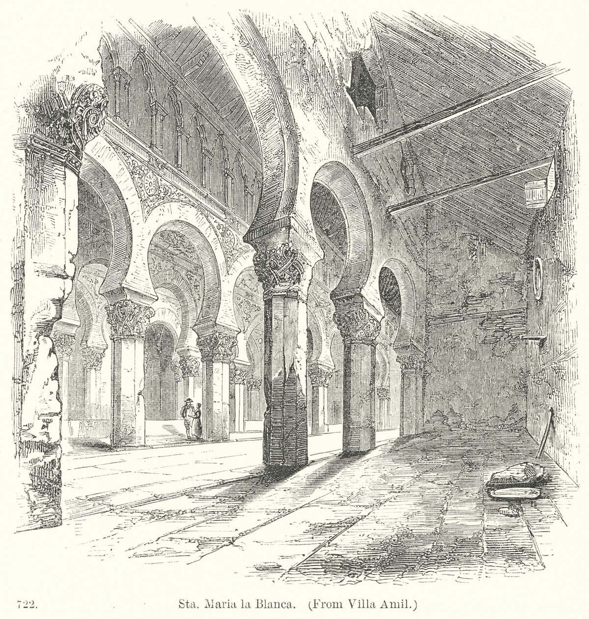 St. Maria den hvite (gravering) av English School