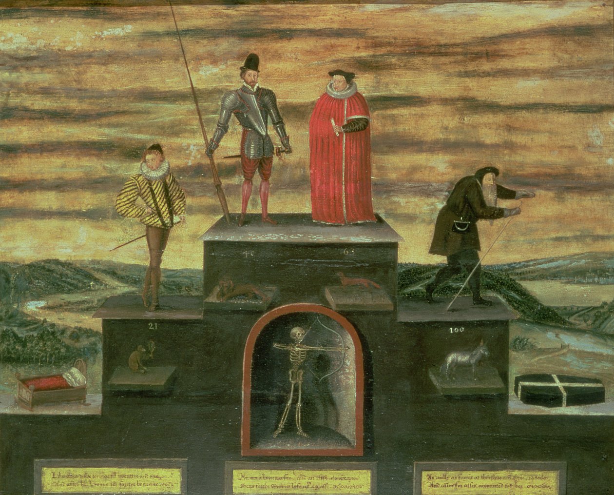 The Ages of Man, slutten av 1500-tallet av English School