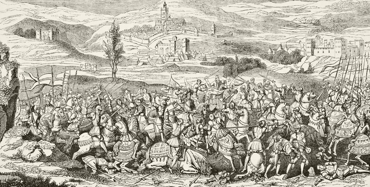 The Battle of the Spurs, 16. august 1513, fra 