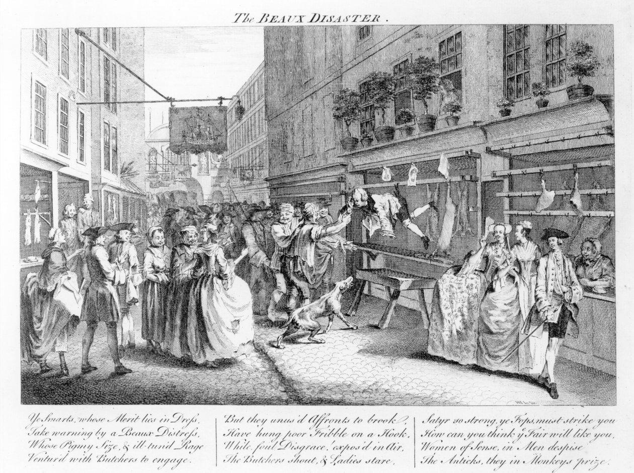 Beaux-katastrofen, 1747 av English School