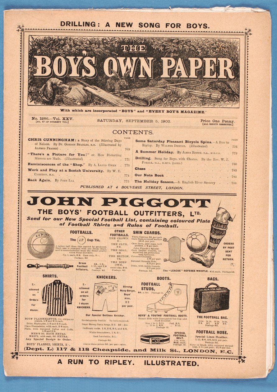 The Boys Own Paper, 1903 (trykk) av English School