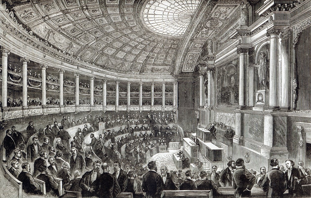 Deputertkammeret, Paris, fra 