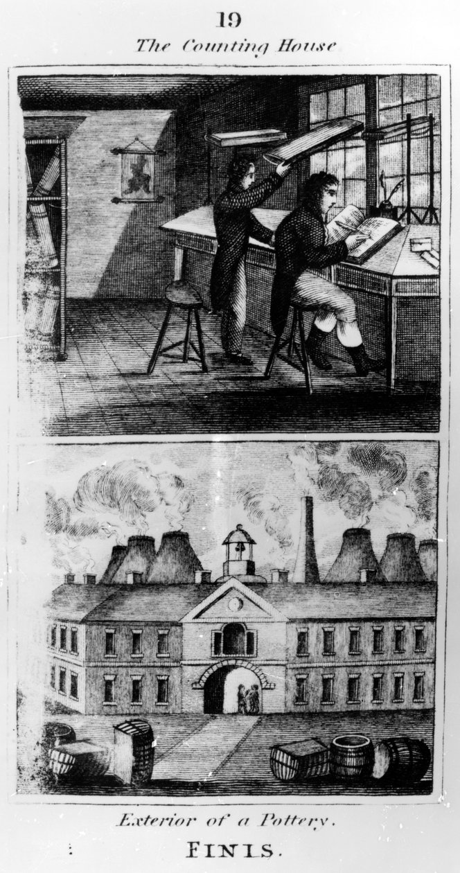 Tellehuset, 1827 av English School